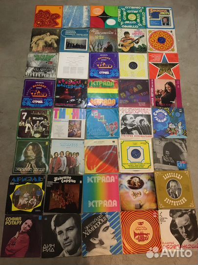 Виниловые пластинки СССР