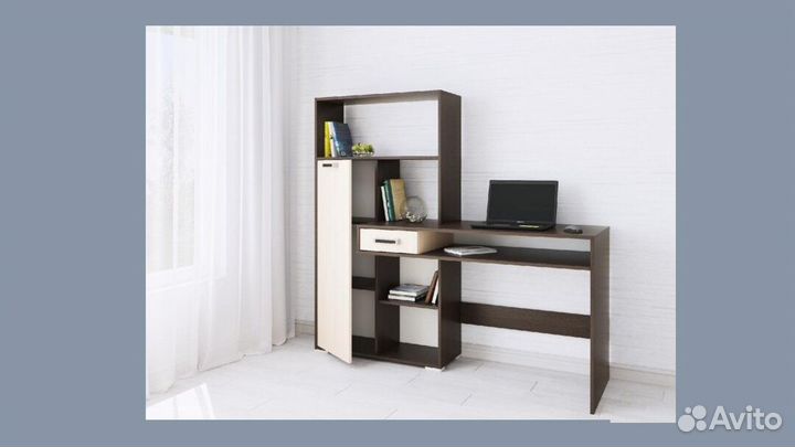 Стол компьютерный Квартет 8 Венге