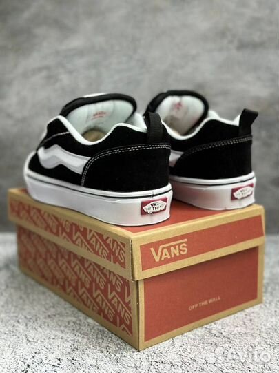 Кроссовки vans knu skool дутыши