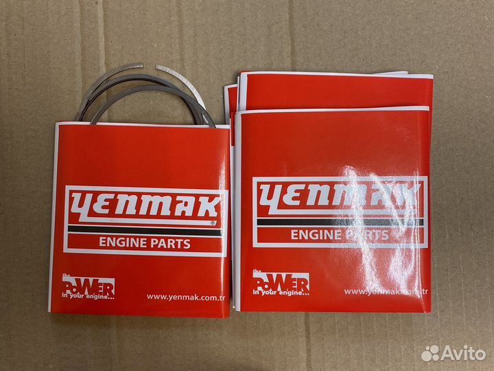 Кольца поршневые Yenmak 79,5 80,0 Логан Ларгус