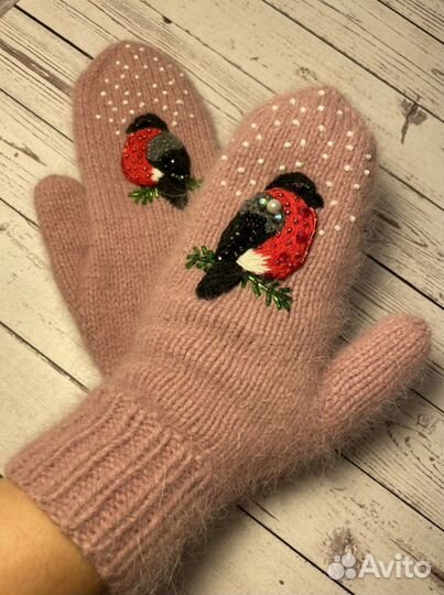 Варежки ручной работы на заказ
