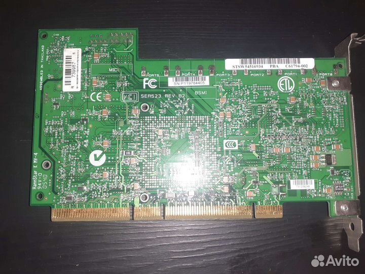 Контроллер PCI-X raid SATA LSI serv523