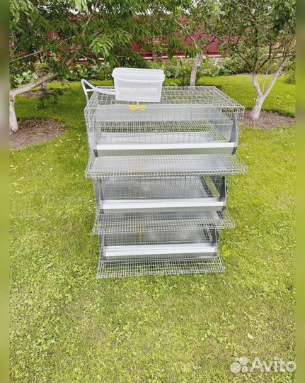 Клетки для перепелов на 90 голов