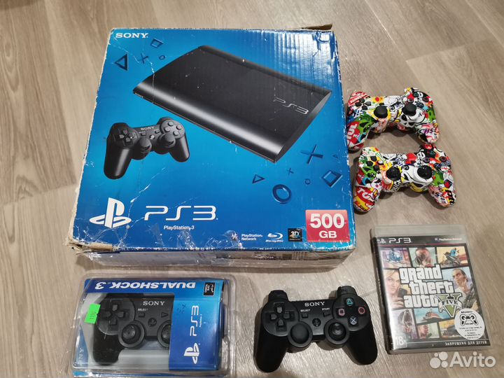 Sony playstation 3 super slim 500gb прошитая