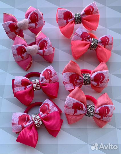 Резинка для волос бантики барби barbie