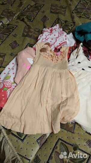 Вещи детские пакетом для девочки 110-116