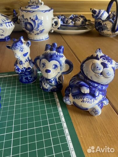 Фигурки Гжель