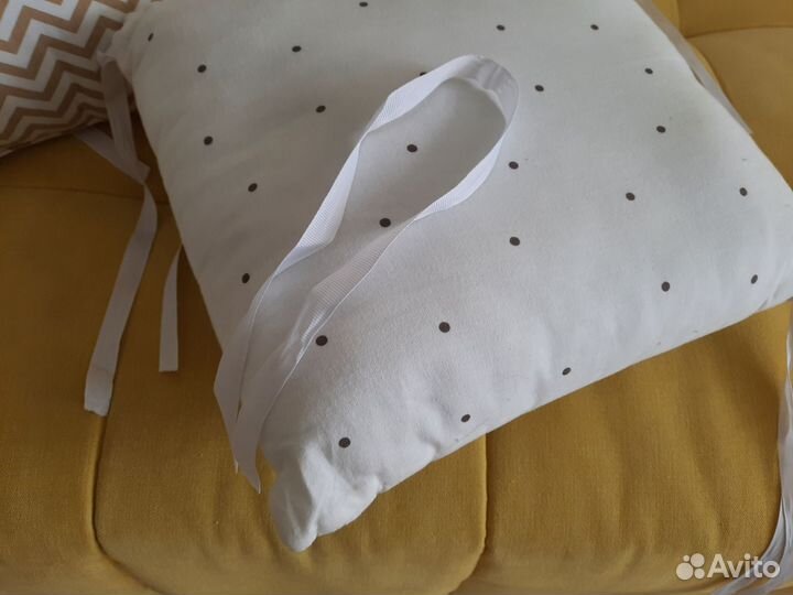 Бортики-подушки в детскую кроватку