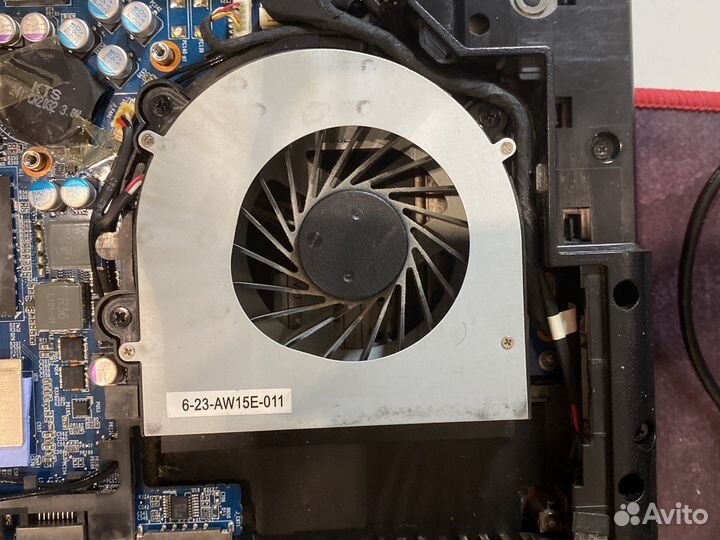 Кулер для ноутбука Clevo/DNS