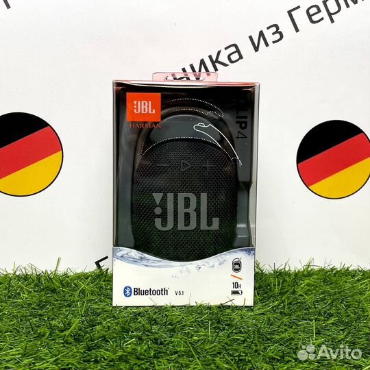 Колонки JBL Clip 4 Blue/White/Black