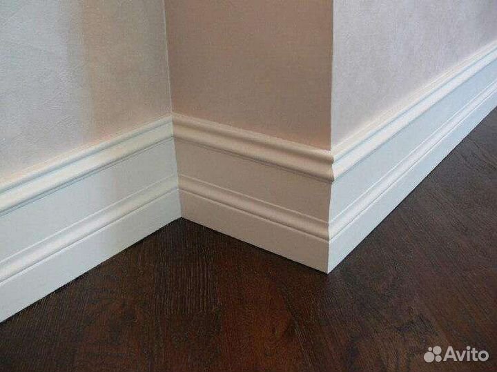 Установка плинтусов