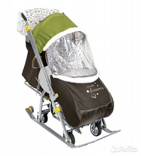 Коляска санки