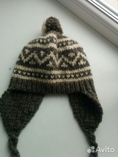 Шапка шерстяная