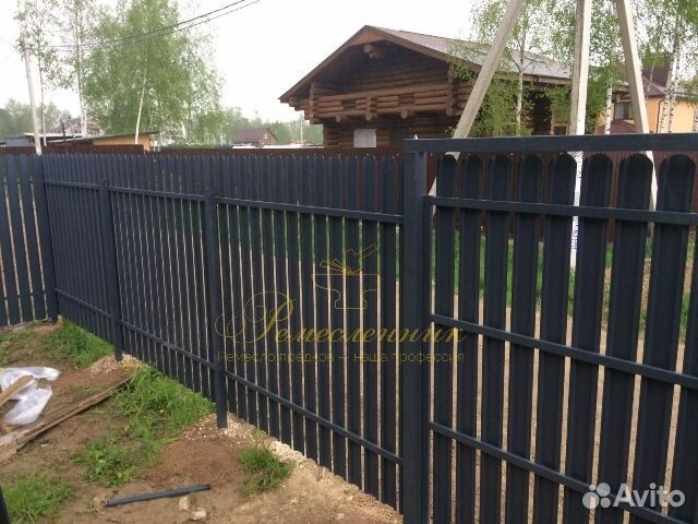 Металлический забор с гарантией под ключ