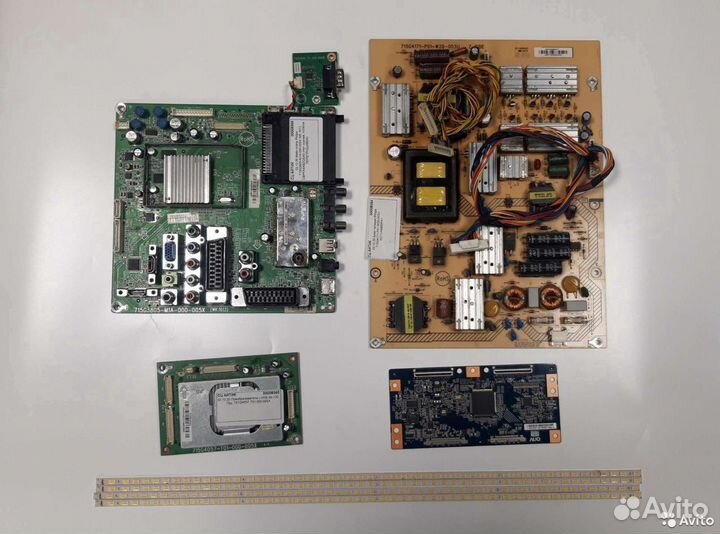 Блоки с ЖК и плазменных телевизоров