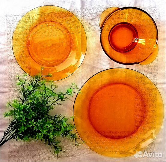 Сервиз стеклянный Франция (Duralex)