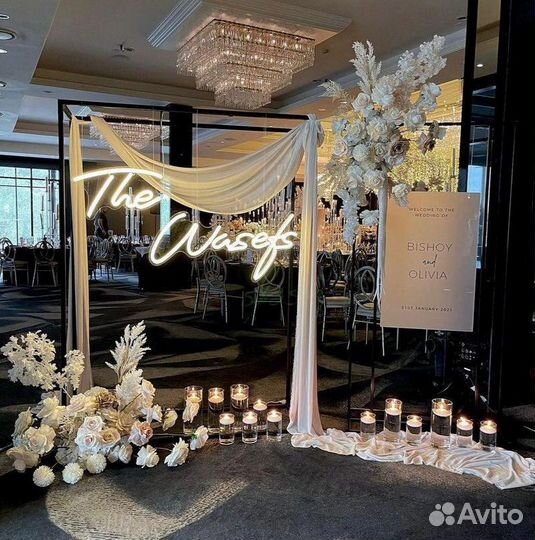 Свадебные декорации