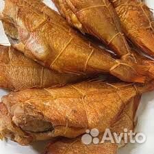 Окунь морской горячего копчения
