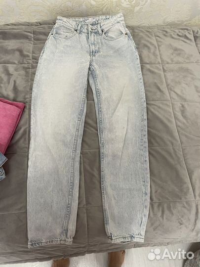 Джинсовая куртка и джинсы bershka