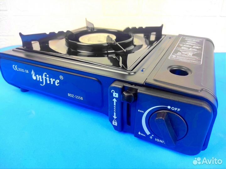 Плитка газовая туристическая в кейсе