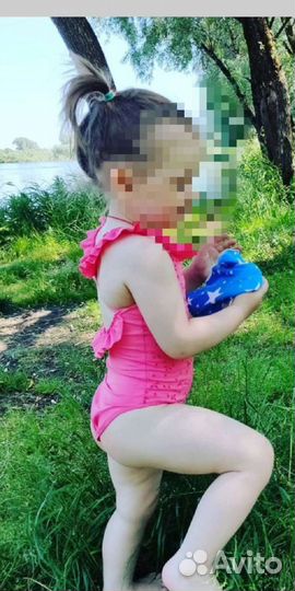 Купальник детский слитный