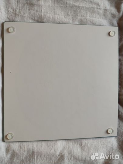 Доска разделочная стеклянная новогодняя