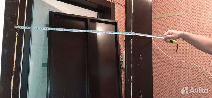 Дверь входная железная бу