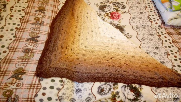 Бактус, косынка, шаль