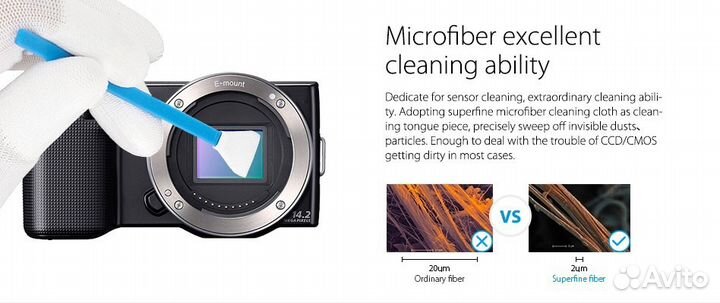Проф. набор чистки матрицы фотокамеры vsgo