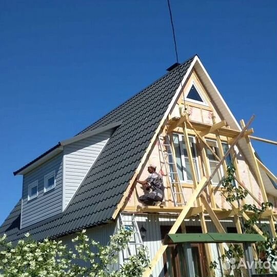 Кровля крыши с гарантией Ремонт крыши Утепление