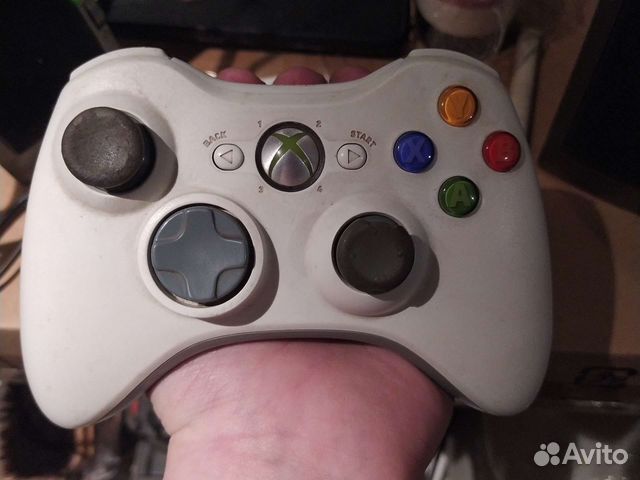 Геймпад xbox 360 проводной купить в Москве | Электроника | Авито