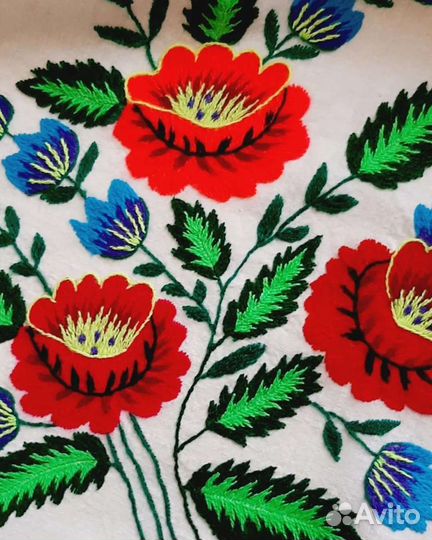 Рушник. Вышивка ручная работа
