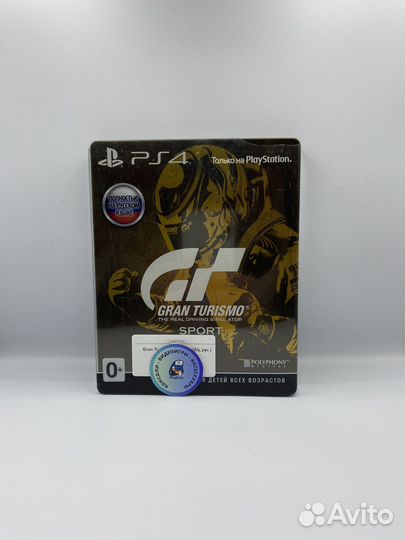 Gran Turismo Sport PS4 (б/у, рус.) стилбук