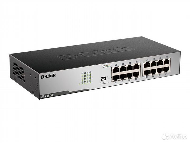 Коммутатор D-link DGS-1016D