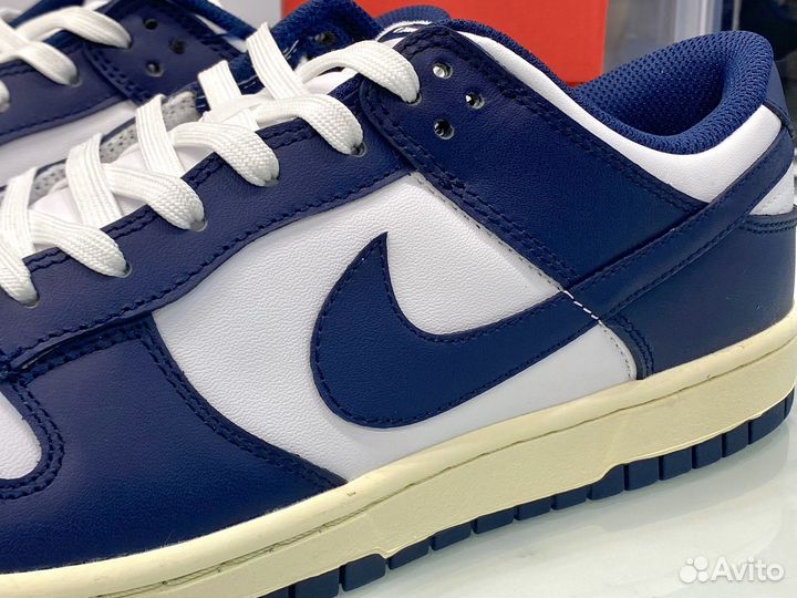 Кроссовки Nike Dunk Low Vintage Navy