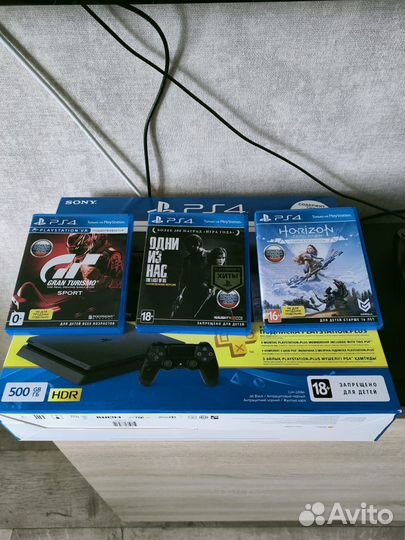 Игровая приставка sony playstation 4