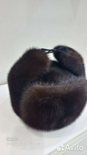 Норковая шапка мужская новая 58