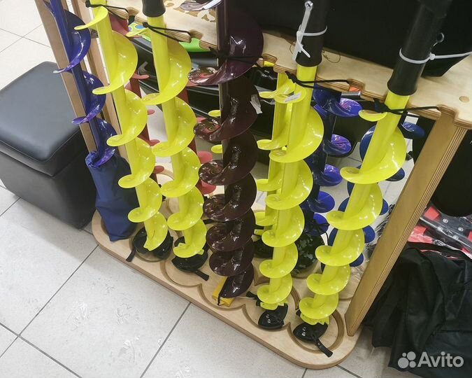 Ледобуры, шнеки для шуруповертов, буры зимние