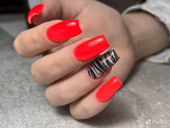 Маникюр с покрытием / Наращивание