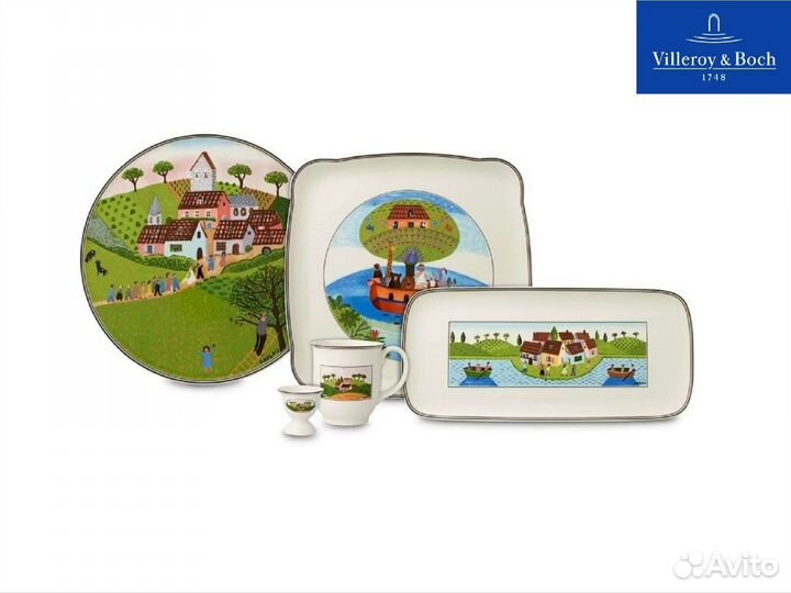 Villeroy & Boch Naif Noah 27 см тарелка