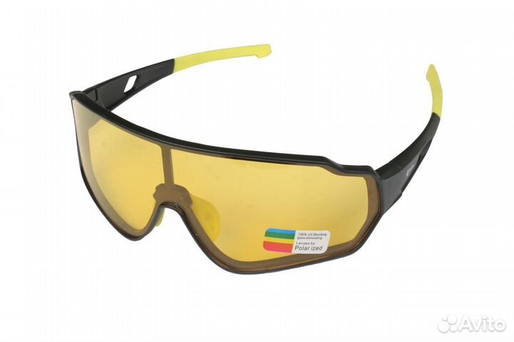 Очки Klonk, черный/желтый, 10904