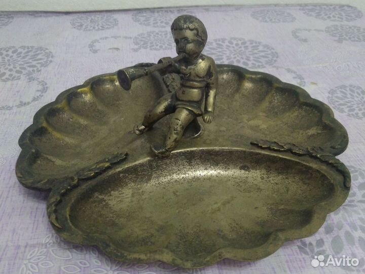 Менажница/Пепельница/бронза старина