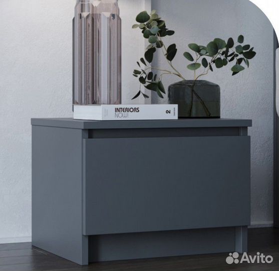 Тумба прикроватная Охта 400.1 Графит