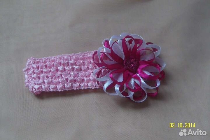 Заколка для волос ручной работы