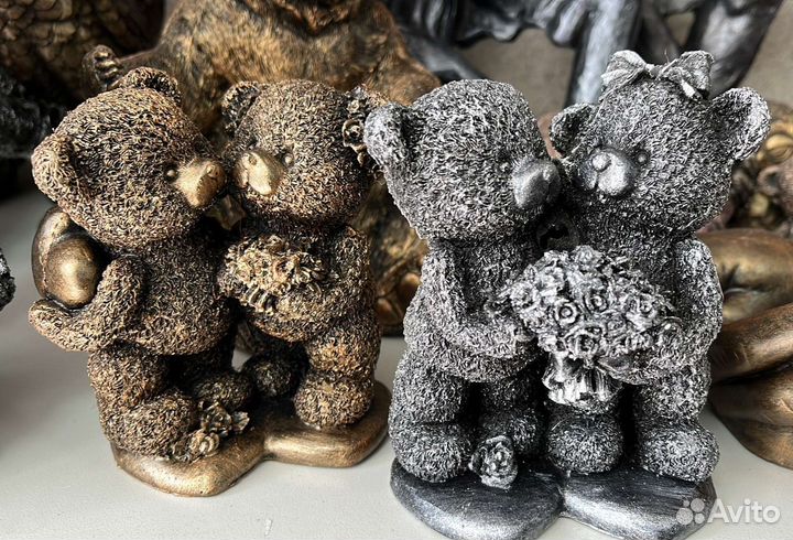 Статуэтка,подставка под бутылку, мишки тедди