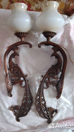 Люстры и бра под старину