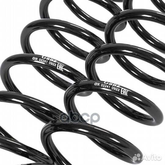 Пружина задняя renault Logan/Sandero ganz GIK02241