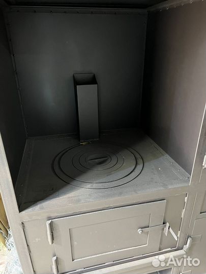 Мангал с Гидрофильтром печь под казан на угле