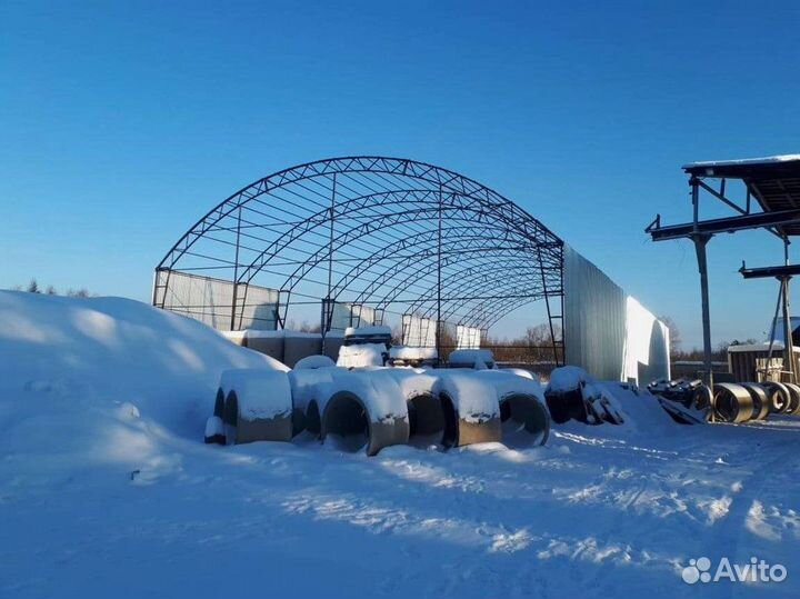 Ангар под ключ от производителя