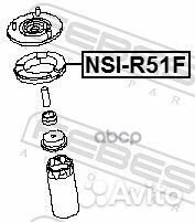 Проставка пружины верхняя nissan pathfinder R51